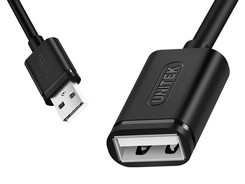 UNITEK优越者 Y-C447EBK USB2.0延长线