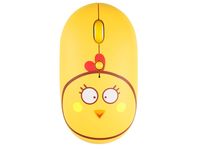 富德 鼠标 Type-c无线鼠标 办公鼠标 静音鼠标 充电鼠标女性鼠标 便携鼠标 笔记本苹果mac 小黄鸡