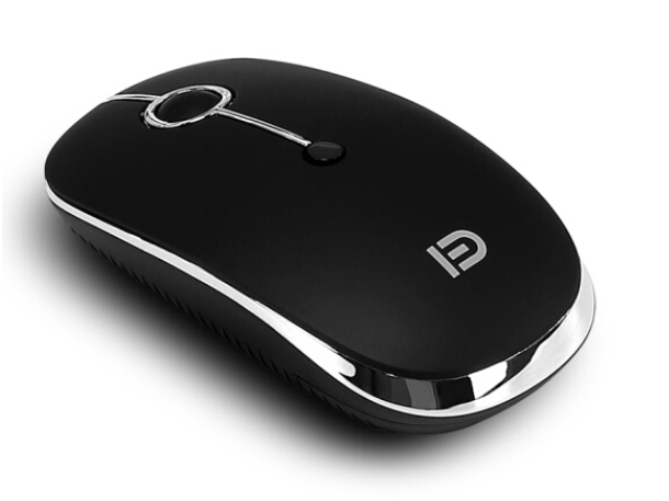 富德 i331D type-c蓝牙无线鼠标 三模可充电式鼠标 无线静音鼠标 适用苹果小米华为笔记本手机 黑色