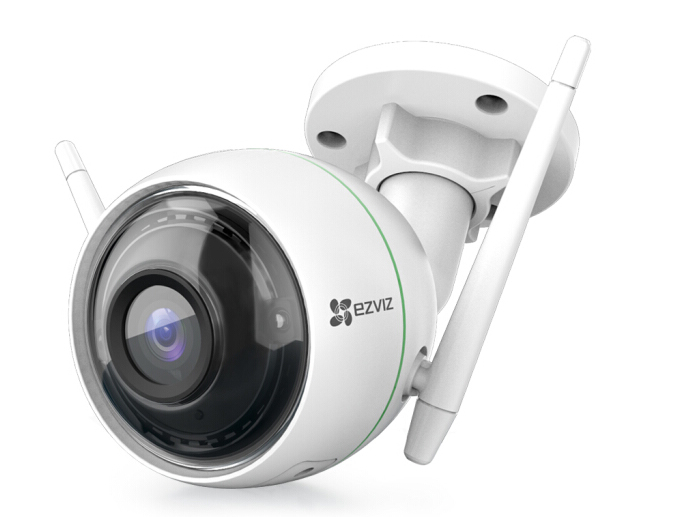 萤石EZVIZ C3WN1080P家用室外 摄像头监控套装 30米夜视 智能无线高清网络wifi远程拾音