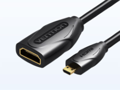 威迅  微型HDMI延長線黑色1米 版本	HDMI 1.4
接頭類型	
接口工藝	鍍金
導體	無氧銅
線規	30AWG
屏蔽層	鋁箔 + 編織
外被材質	PVC
長度	1 米 
