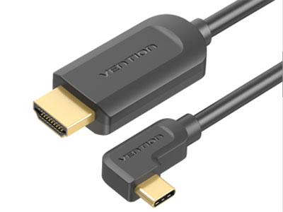 威迅CGV系列Type-C轉HDMI線彎直頭黑色1.5米 外殼材質	HDMI:ABS,Type-C:PVC
接口類型	HDMI,Type-C 
接口工藝	鍍金
轉換方向	Type-C轉HDMI
HDMI 版本	HDMI 2.0
分辨率	4K 60Hz
導體	鍍錫銅
