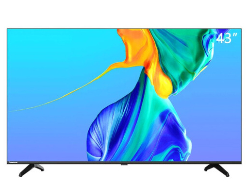 长虹 43D5PF 43英寸全面屏教育电视 智能语音 4K解码 蓝光高清 手机投屏 平板液晶电视机