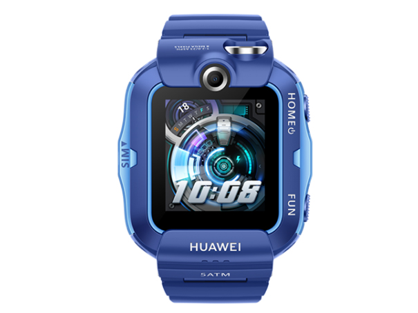 華為 兒童手表4X （映海藍）50米防水 高清雙攝 雙頻11重定位 NFC 16G大內存首款麒麟芯片4G全網通兒童手表