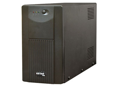 科士达 YDE1200 UPS不间断电源 1200VA电脑路由器服务器稳压静音防雷电源 黑色