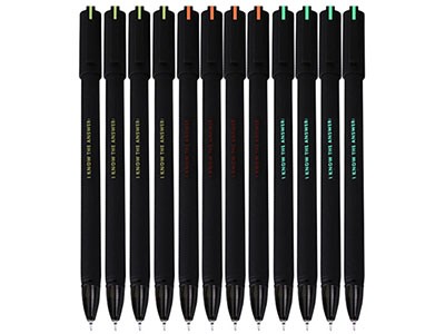 晨光  文具0.5mm黑色中性筆 全針管考試簽字筆 學生水筆 