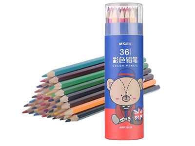晨光  文具36色六角彩色铅笔 儿童绘画彩铅
