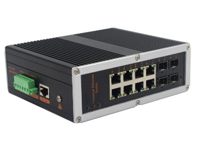 宇航光通  网管工业级 千兆4光8电-SFP YH648BGS-SFP 网管型千兆4光8电YH648BGS-SFP工业以太网交换机，产品符合FCC、CE、ROHS标准。支持4个千兆光口和8个千兆电口，支持一路console口；支持工业现场所需的以太网二层协议，保证通信网络的稳定性；该系列交换机采用低功耗、无风扇设计，确保无噪声干扰，同时支持-40~85℃工作温度和良好的EMC电磁兼容性能，保证在恶劣的工业环境中保持稳定的工作，为工厂自动化，智能交通，视频监控等工业应用领域组建快速稳定的网络终端接入网络提供安全可靠的解决方案。护等级的外壳及 LED 指示灯，使之成为一个即插即