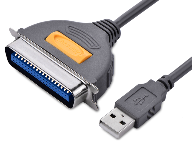 绿联（UGREEN）CR124 USB转DB36 IEEE1284并口线