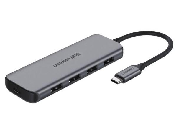 绿联（UGREEN）CM164 4口 USB3.0 铝壳款分线器