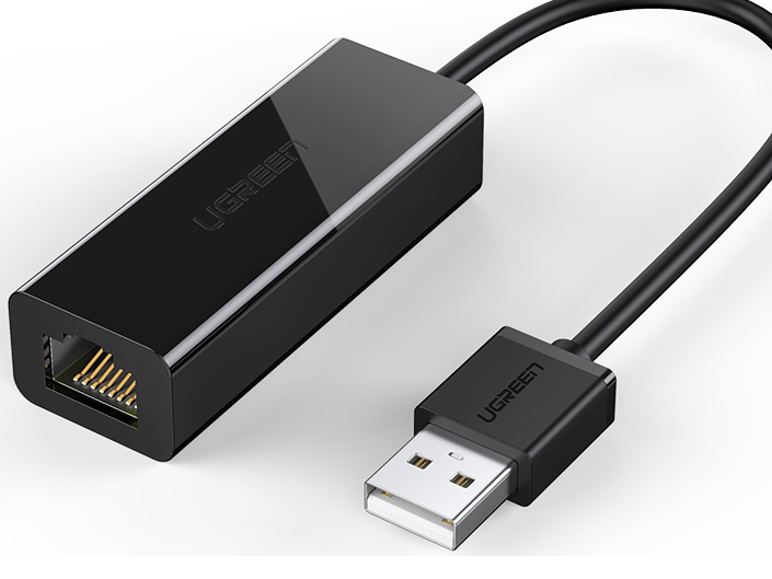 绿联（UGREEN）CR128 USB 2.0百兆网卡 
