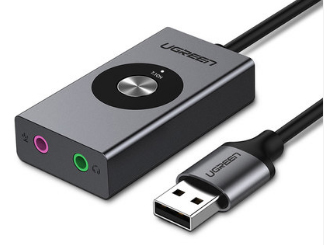 绿联（UGREEN）CM190 USB 7.1声道音效声卡