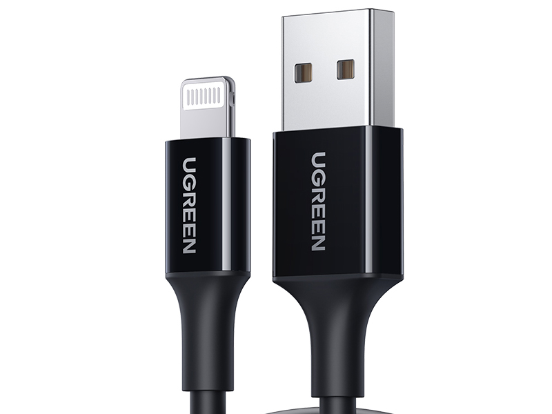 绿联（UGREEN）US155 USB2.0转Lightning胶壳数据线