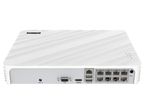 海康威视DS-7108N-F1/8P网络监控硬盘录像机8路带POE接网络摄像头