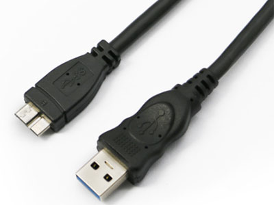 ”金佳佰业 贵族系列  USB3.0AM/microB                     数据下载线 ” ”AM/microB 数据下载线                    
线芯采用镀锡无氧铜                       
数据线对绞                       
外被采用超软环保黑色胶料 
线规24/28/28AWG OD5.0”

