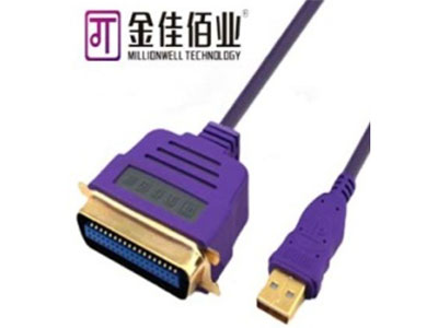 ”金佳佰业 贵族系列   USB2.0/CN36  1284打印线” ”USB转CN36(1284打印线）       
芯片：原装进口PL2305 成型
镀金接口
免手动安装”
