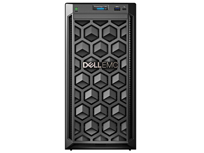 戴尔（DELL）T140  塔式服务器 2224/8G/1TSATA桌面/DVDRW