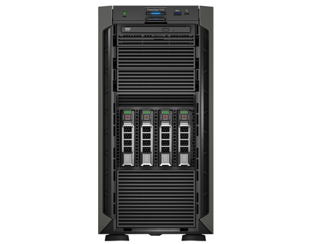 戴尔（DELL）T340  塔式服务器 2224/8G/1TSATA桌面/DVDRW