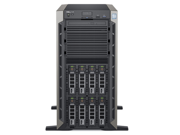 戴尔（DELL）T440  塔式服务器 铜牌3204/0G/600G2.5寸10K/H330/DVDRW/450W/热冷