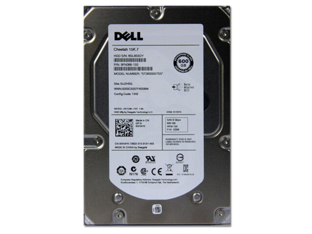 戴尔（DELL）3.5英寸 SATA硬盘 1TB桌面/1TB企业