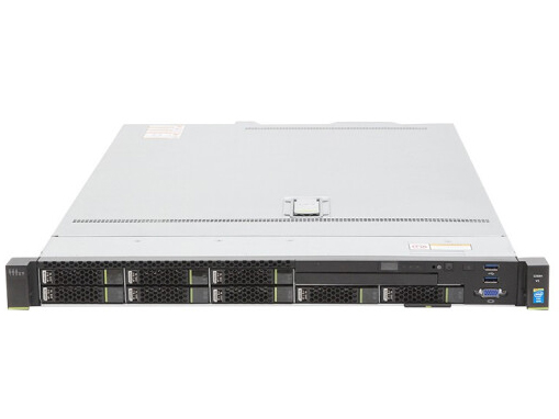华为（HUAWEI）1288H V5服务器主机 1U机架式 4盘 GPU高性能云计算虚拟化 3年质保 单颗4110 8核2.1G550W*1 1