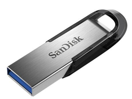 闪迪 (SanDisk) 64GB USB3.0 U盘 CZ73酷铄 银色 读速150MB/s 金属外壳 内含安全加密软件