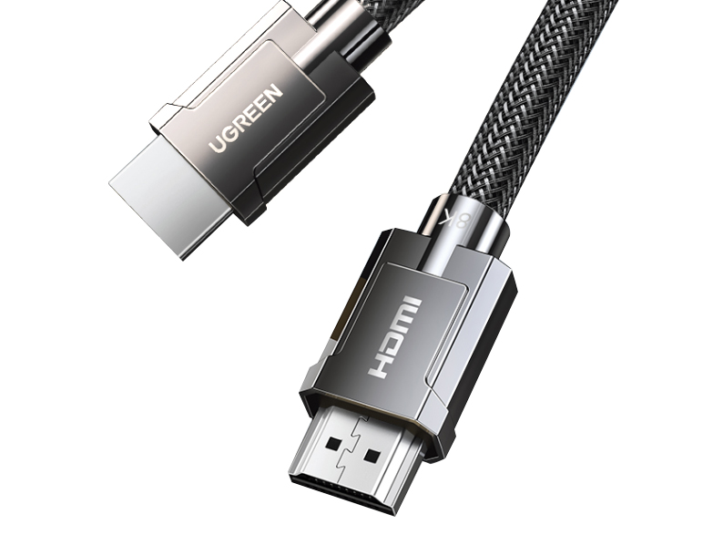 绿联HDMI线2.1版 4K120Hz 2K144Hz 8K数字高清线兼容HDMI2.0 笔记本机顶盒接电视投影视频连接线 2米70321