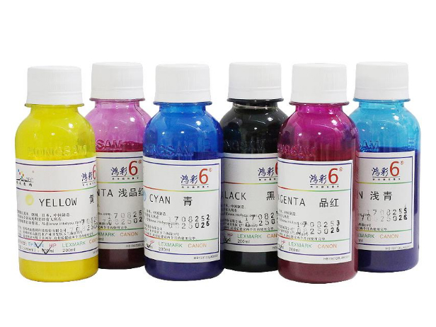 鴻彩六顏料墨水 適用于EPSON 所有機型 等顏料墨水