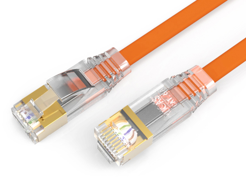 奥卡斯 CAT6A 超六类扁平跳线速率可达万兆，频率达250MHz