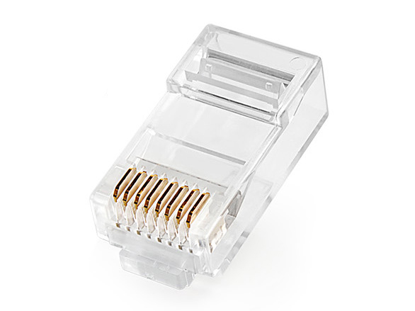 奥卡斯 CAT6A 超六类水晶头 优质阻燃PC料