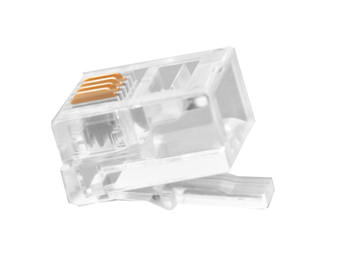 奥卡斯 RJ11 电话水晶头  优质阻燃PC料