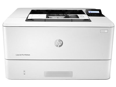 HP LaserJet M405dn A4黑白打印, 打印速度：38PPM，自動雙面,有線網絡
