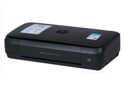 HP OfficeJet 258  A4便携式打印/复印/扫描一体机, 打印速度：20PPM(黑)/20PPM(彩)
