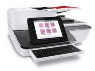 HP Scanjet Enterprise Flow N9120fn2 A3幅面平板+馈纸高速扫描仪，ADF扫描速度：120PPM/240面PPM，横线设计双CMOS成像，LED光源，双面馈纸式扫描
