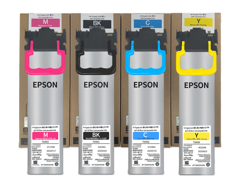 愛普生（EPSON）標準容量四色 青色墨水袋 (適用WF-C5290a/5790a機型)