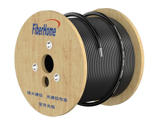 烽火（FiberHome）GYTA-4 铝带纵包架空管道工程层绞式室外光缆铠装单模室外光纤线电信级皮线光纤 4芯100米