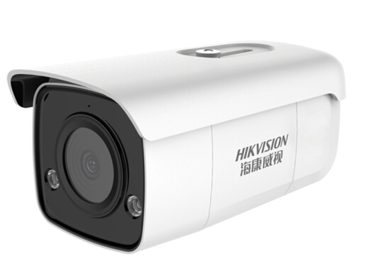 海康威视监控摄像头 200万星光级智能警戒摄像头 POE红外夜视音频报警室外监控器 DS-2CD3T26FWDA3-I 4mm
