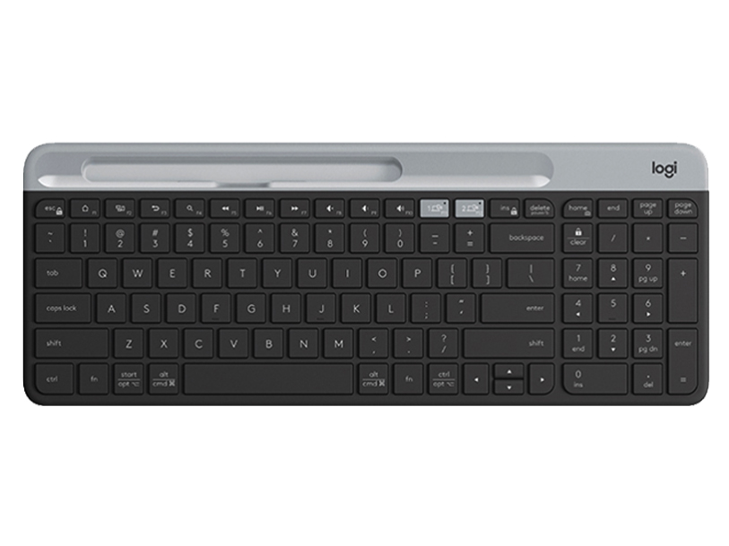 罗技（Logitech）K580 键盘 无线蓝牙键盘 办公键盘 便携超薄键盘 笔记本键盘 平板键盘