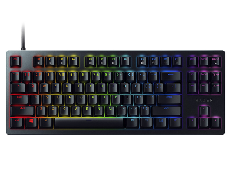 雷蛇 Razer 猎魂光蛛竞技版 线性光轴 机械键盘 有线键盘 游戏键盘 