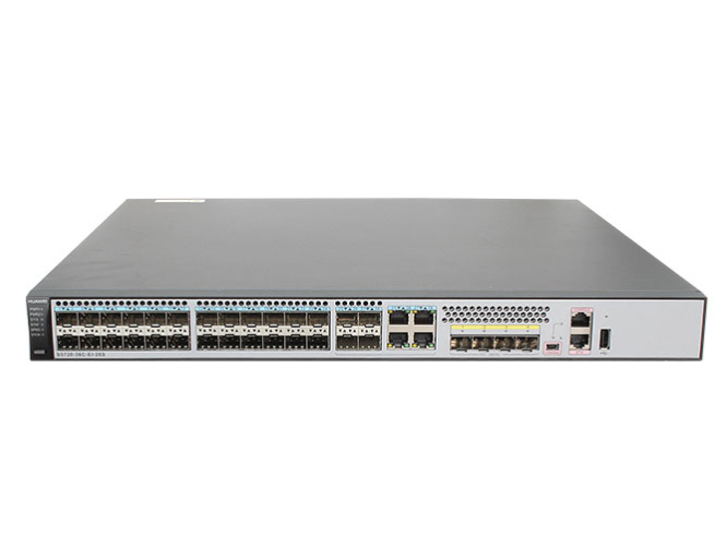 华为S5720-36C-EI-28S-AC 千兆以太网交换机 应用层级：三层；背板带宽：598Gbps/5.98Tbps；包转发率：222Mp