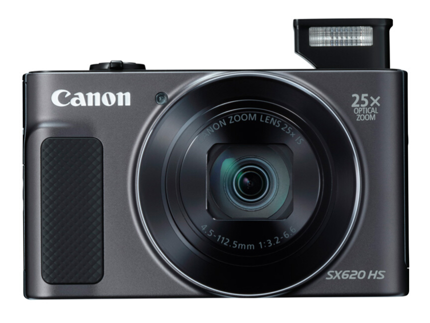 佳能（Canon）PowerShot SX620 HS 数码相机 黑色 2020万像素 25倍变焦