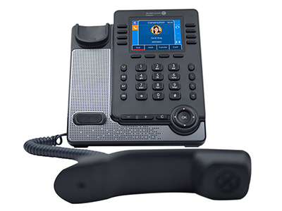 阿尔卡特朗讯  M7系列SIP话机 全新Myriad 系列是专为追求舒适通讯体验，功能丰富并兼具高稳定性的企业用户 而设计的中高端商务级话机。该系列提供了三款机型选择，M3，M5和M7。 Myriad话机系列，工业设计细