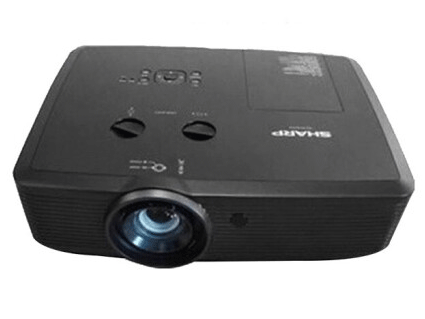 夏普（SHARP）XG-EC500UA 投影仪 6700流明，50000:1对比度，黑色,5.1kg，工程机，3LCD