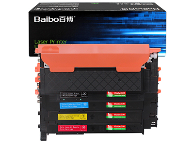 百博 LT1811 彩色粉盒 四色墨粉盒套装 适用Lenovo CS1811