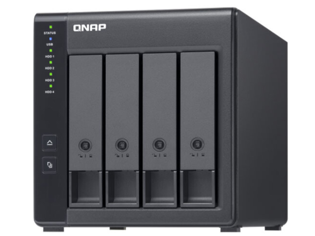 威联通（QNAP)TR-004 USB 3.0 RAID 磁盘阵列外接盒 网络存储服务器私有云存储