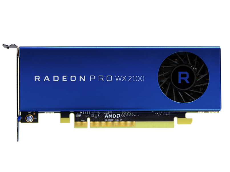AMD Radeon Pro WX 2100 专业显卡