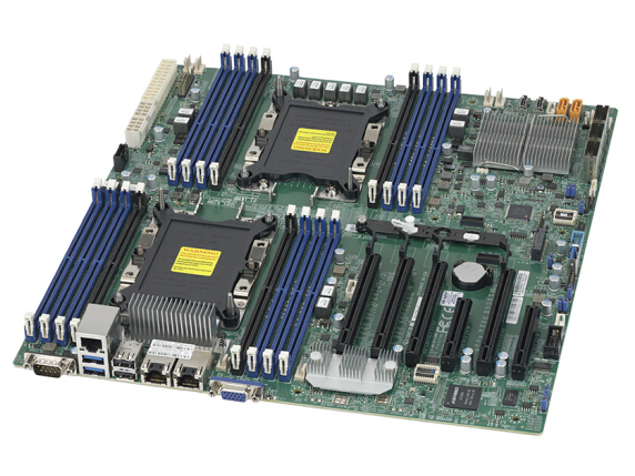 超微 Supermicro X11DPi-N双路服务器主板、支持至强可扩展系列处理器