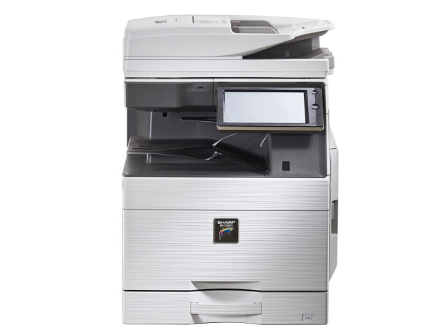 夏普（SHARP) MX-C6081DV 復印機 彩色多功能數碼復合機 標配 (含雙面輸稿器+單層紙盒) 