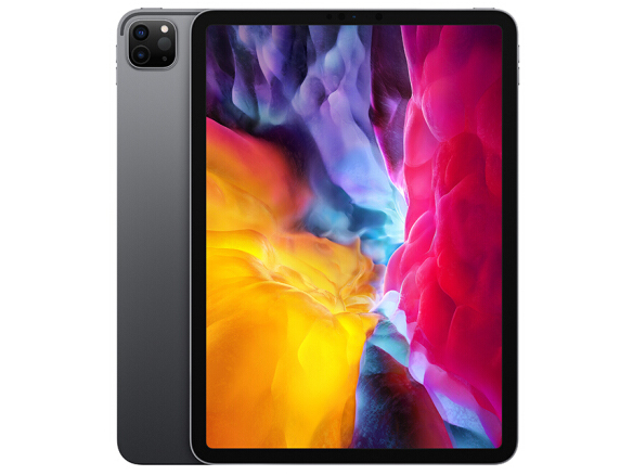 Apple iPad Pro 11英寸平板電腦 2020年新款(128G WLAN+Cellular版/全面屏/A12Z/Face ID/MY312CH/A) 深空灰