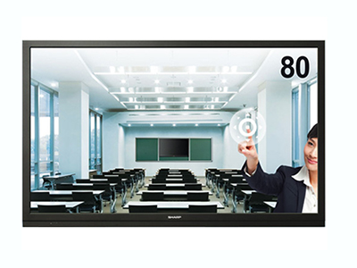 夏普 LCD-80X561A 80寸
大尺寸所带来的更好视觉体验
配合电视功能，感受更真实
防撞保护，防爆玻璃，使用更安全
抗强光干扰技术，让触摸再无阻碍